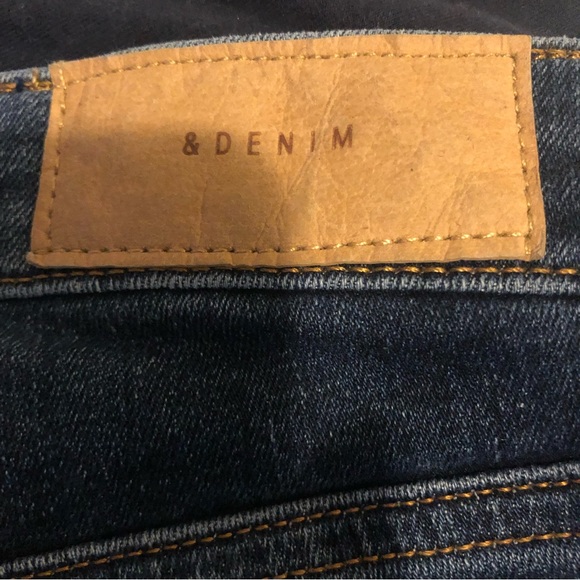 H&M & DENIM SKINNY COUPE HIGH RIB MATERNITY JEANS. SIZE (M) - Picture 8 of 15